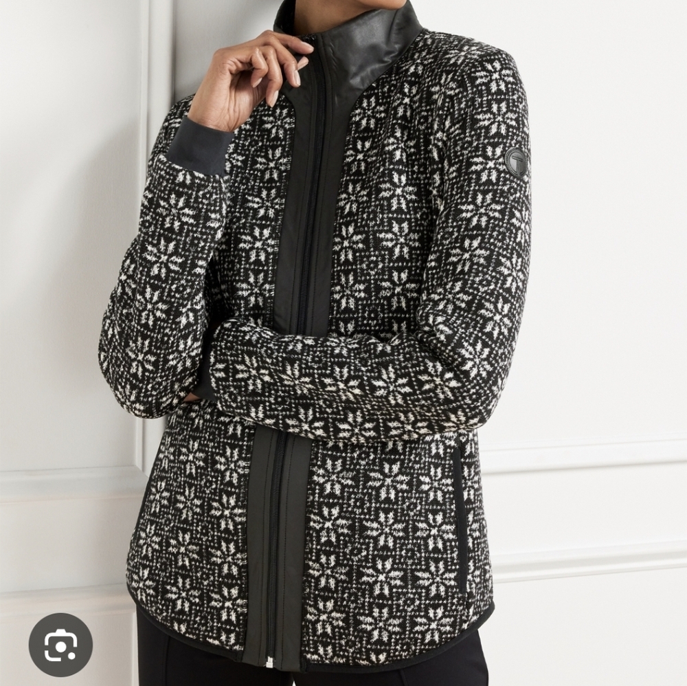 NWT Talbots Geo Snowflake  Jacket Sz.2X